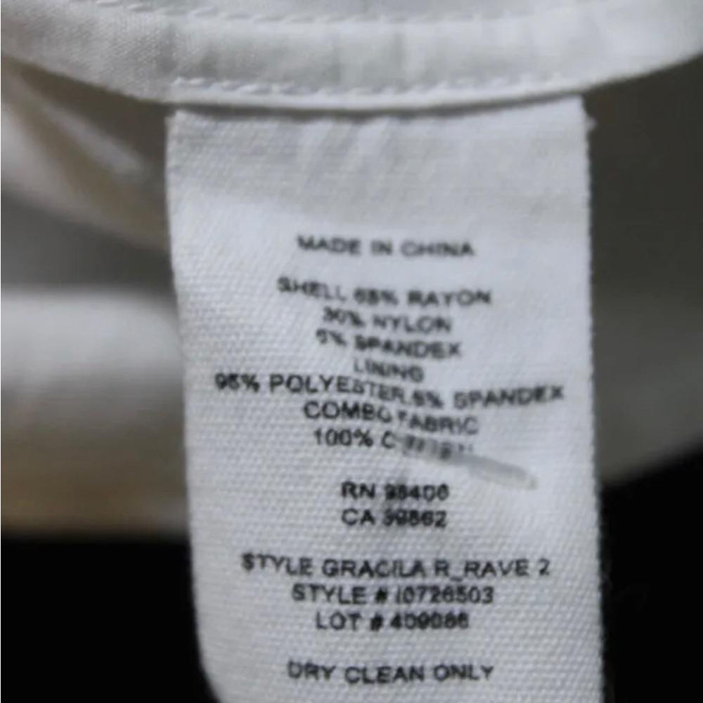 Theory Womens Turtleneck Solid Double Layer Blous… - image 6